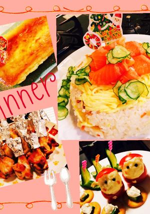クリスマスディナー-レシピのメイン写真