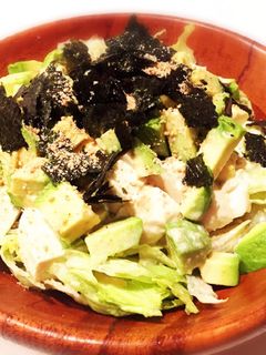 ドレッシングうま!豆腐とアボカドのサラダ-レシピのメイン写真