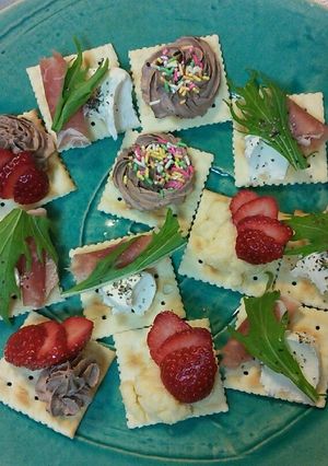 普段も使える☆クリスマスカナッペ♪-レシピのメイン写真
