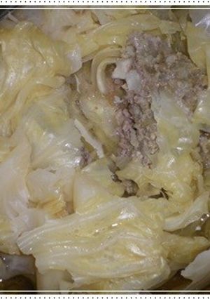 土鍋で巻かないロールキャベツ（和風味）-レシピのメイン写真