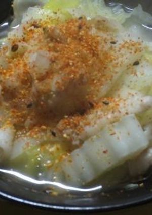 ヘルシーな白菜と豚バラ肉の煮びたし-レシピのメイン写真