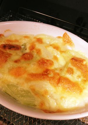 超簡単♫ネギのチーズ焼き-レシピのメイン写真