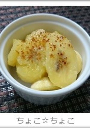 ココナッツオイルde焼きバナナ-レシピのメイン写真