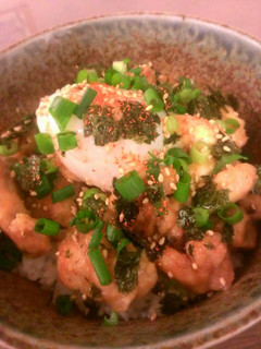 ガッツリ♪鶏の味噌焼き丼-レシピのメイン写真