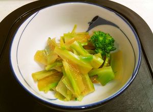 さっぱり☆辛し和え☆ブロッコリーの茎で-レシピのメイン写真
