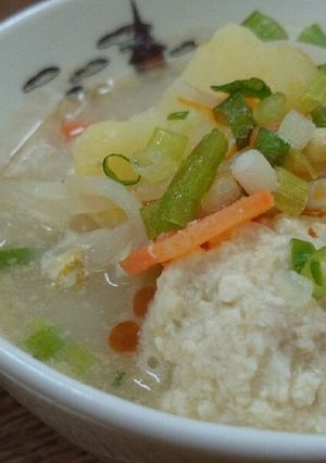 薫る♬胡麻坦々風鶏団子スープ-レシピのメイン写真