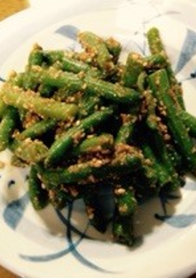 いんげんの胡麻和え-レシピのメイン写真