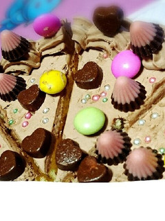 簡単!幼児がX'masケーキをリメイク♥-レシピのメイン写真