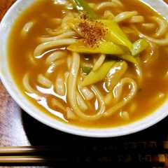 รูปของ お一人様ランチに簡単「カレーうどん」