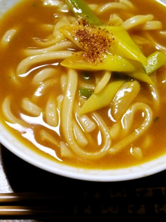 お一人様ランチに簡単「カレーうどん」-レシピのメイン写真