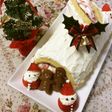 糖質制限!チーズクリームブッシュドノエル
