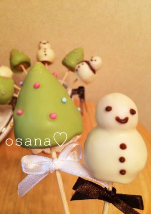 *かわいい♡ケーキポップ*-レシピのメイン写真