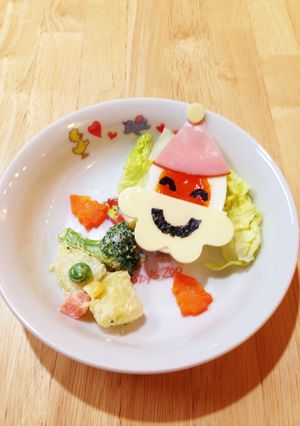 簡単★サンタクロース-レシピのメイン写真