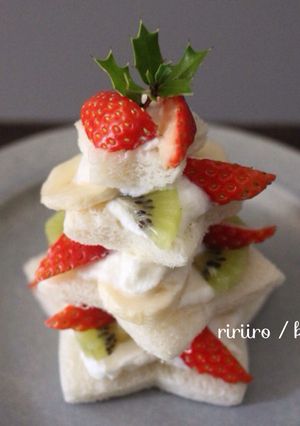 食パンで！ツリーケーキ-レシピのメイン写真