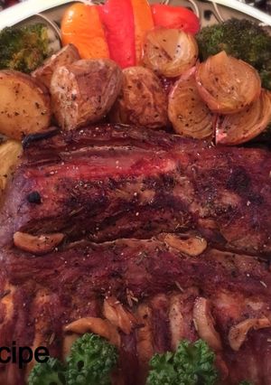 ヘルシー燃焼系★ラムリブ&野菜のグリル-レシピのメイン写真