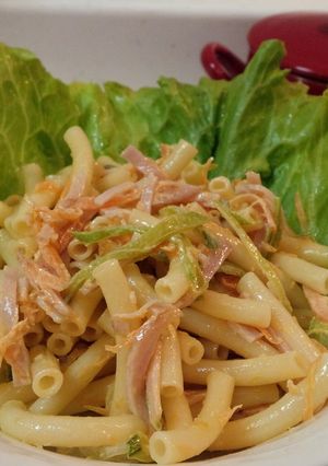 シャキシャキ彩り♪マカロニサラダ-レシピのメイン写真