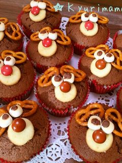 簡単クマさんカップケーキ by はるとまま♡♡♡ 【クックパッド】 簡単