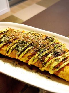 ☼お好み焼き風♪オムきゃべつ-レシピのメイン写真