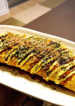 ☼お好み焼き風♪オムきゃべつ-レシピのメイン写真