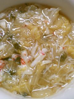 簡単♪ 白菜 セロリ カニの 中華煮込み-レシピのメイン写真