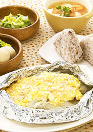 時短でできる！たらの明太子タルタル蒸し-レシピのメイン写真
