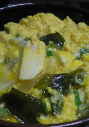 おひとりさまの味噌汁で玉子丼-レシピのメイン写真