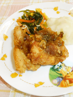 ふくいポークのカリッと焼き【学校給食】-レシピのメイン写真