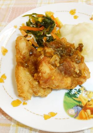 ふくいポークのカリッと焼き【学校給食】-レシピのメイン写真