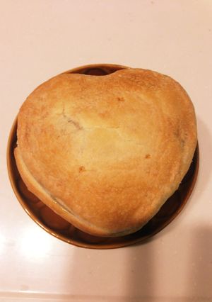 ほうれん草とキノコのあったかポットパイ-レシピのメイン写真