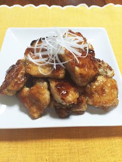 簡単!鶏胸肉の甘酢煮。お酢でやわらかい!-レシピのメイン写真
