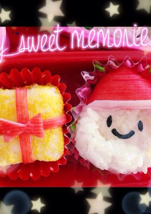 クリスマス☆キャラ弁☆サンタさん☆簡単-レシピのメイン写真