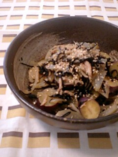 ごまさつまいもひじき煮-レシピのメイン写真