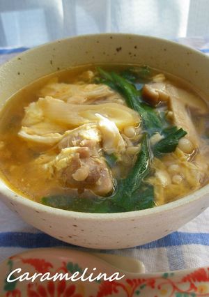 タッケジャン（鶏肉の辛いスープ）-レシピのメイン写真