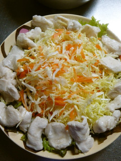 鶏のささみサラダ-レシピのメイン写真
