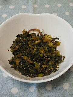 かぶの葉と茎のふりかけ~常備菜~-レシピのメイン写真