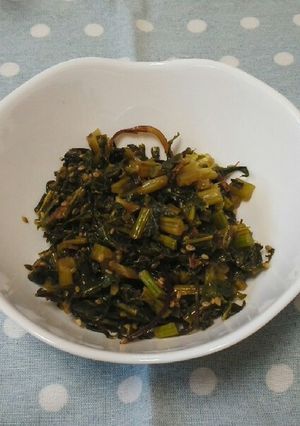 かぶの葉と茎のふりかけ～常備菜～-レシピのメイン写真