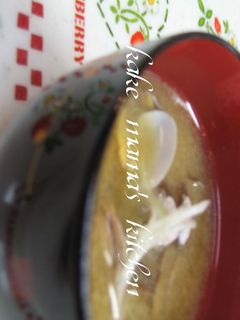炒めて♥♡あさり味噌汁-レシピのメイン写真