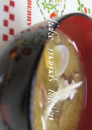 炒めて♥♡あさり味噌汁-レシピのメイン写真