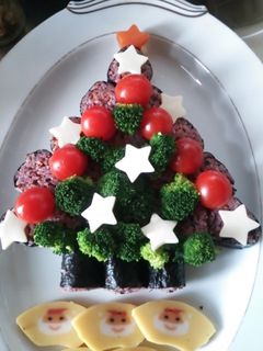 クリスマス のり巻き-レシピのメイン写真
