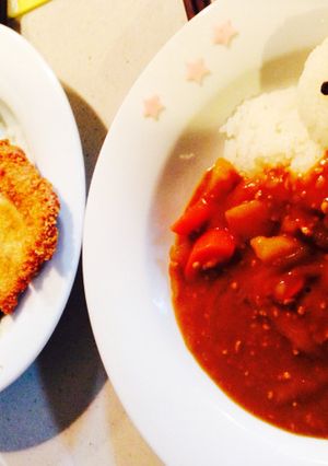 簡単デコでベイマックス☆カレー-レシピのメイン写真