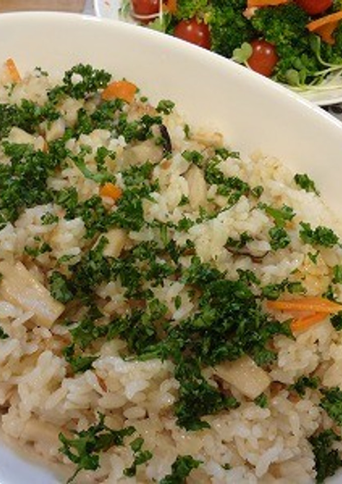 簡単！安い♪炊飯器できのことツナのピラフ-レシピのメイン写真