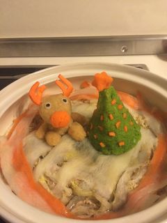 豚と白菜のお鍋 大根おろしアート付-レシピのメイン写真