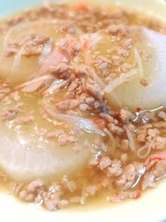 大根とひき肉のあんかけ✨-レシピのメイン写真