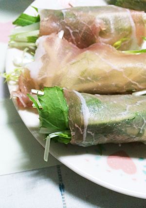 生ハムの野菜巻き-レシピのメイン写真