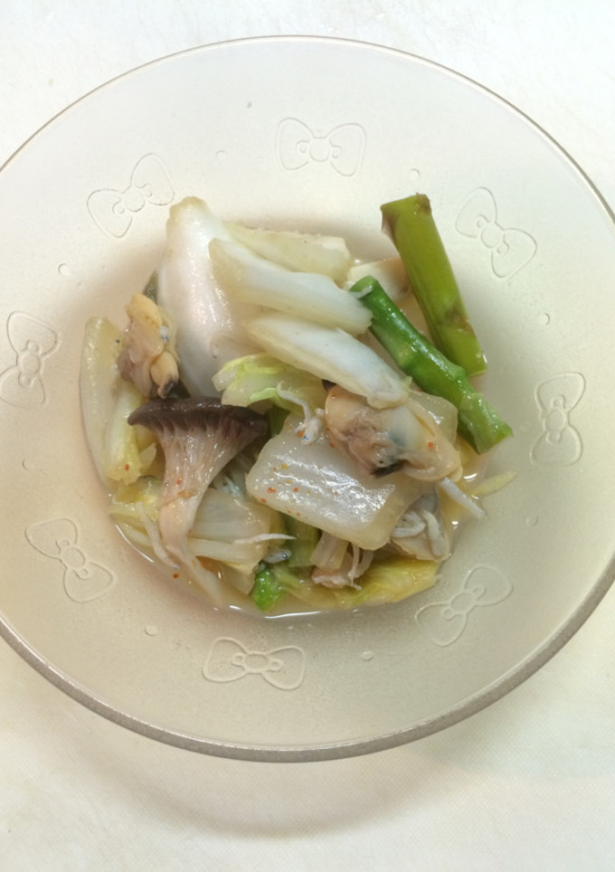 ちょっぴり辛い白菜炒め-レシピのメイン写真