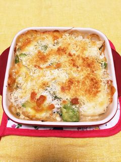 低カロ♡長芋&豆腐のアボカドグラタン☆-レシピのメイン写真