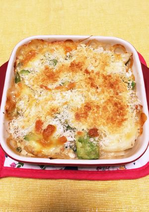 低カロ♡長芋&豆腐のアボカドグラタン☆-レシピのメイン写真