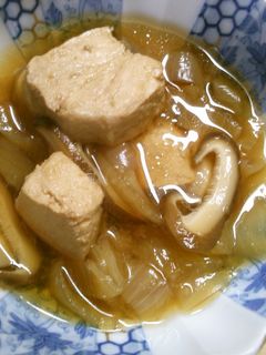 絶品! まぐろ 玉ねぎ 椎茸の 煮物♪-レシピのメイン写真