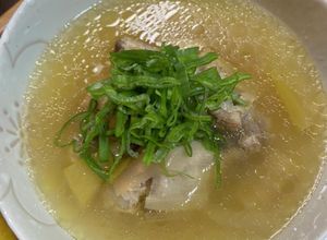 簡単手羽元参鶏湯！圧力鍋でスープとろ〜り-レシピのメイン写真