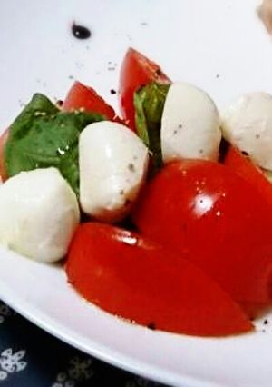 前菜♡トマトのカプレーゼ-レシピのメイン写真